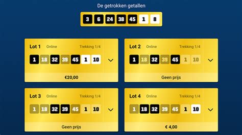 uitslag eurojackpot